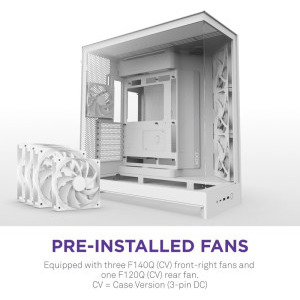 NZXT H9 Flow, White
