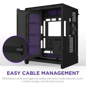 NZXT H9 Flow RGB+, Black