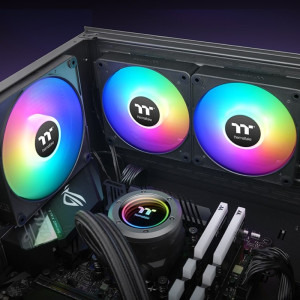 Thermaltake CT140 EX ARGB 140mm Black Three Fan Pack