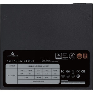 ALPHAGEAR SUSTAIN, 80+ Bronze, 750W