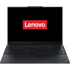 Laptop Lenovo 16'' ThinkPad E16 Gen 3, WUXGA IPS, Procesor AMD Ryzen™ 7 250 (16M Cache, up to 5.10 GHz), 32GB DDR5, 1TB SSD, AMD Radeon 780M, No OS, Black