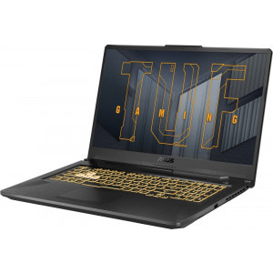 ASUS Gaming 17.3'' TUF A17 FA706QR, FHD 144Hz, Procesor AMD Ryzen™ 7 5800H (16M Cache, up to 4.4 GHz), 16GB DDR4, 512GB SSD, GeForce RTX 3070 8GB, Win 10 Home, Eclipse Gray
