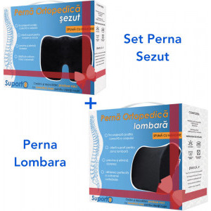 Suporto Set perna lombara + perna sezut, Regular