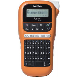 Imprimanta Brother PT-E110VP, Termica, Monocrom, Banda 12 mm