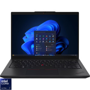 Laptop Lenovo 14 ThinkPad L14 Gen 6, WUXGA IPS, Procesor Intel® Core™ Ultra 7 255U (12M Cache, up to 5.20 GHz), 16GB DDR5, 512GB SSD, Intel Graphics, Win 11 Pro, Black