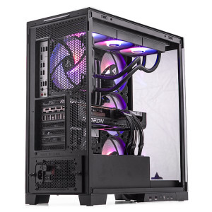 Gaming GREUCEANU Comic Con Edition Powered by ASUS, AMD Ryzen 7 9800X3D 4.7GHz, 32GB DDR5, 2TB SSD, RX 9070 XT 16GB GDDR6, Iluminare RGB, Windows 11 Home (Game Ready)