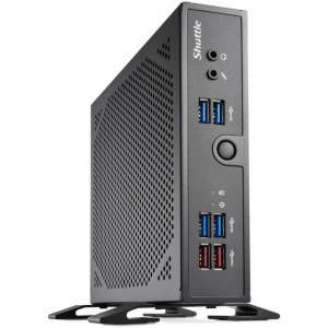 Mini PC Shuttle DS50U7, Procesor Intel Core™ i7-1355U 5.0GHz Raptor Lake, no RAM, no Storage, Iris Xe Graphics, HDMI, no OS