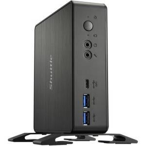 Mini PC Shuttle NC40U5, Procesor Intel Core™ i5-1235U 4.4GHz Alder Lake, no RAM, no Storage, Iris Xe Graphics, HDMI, no OS