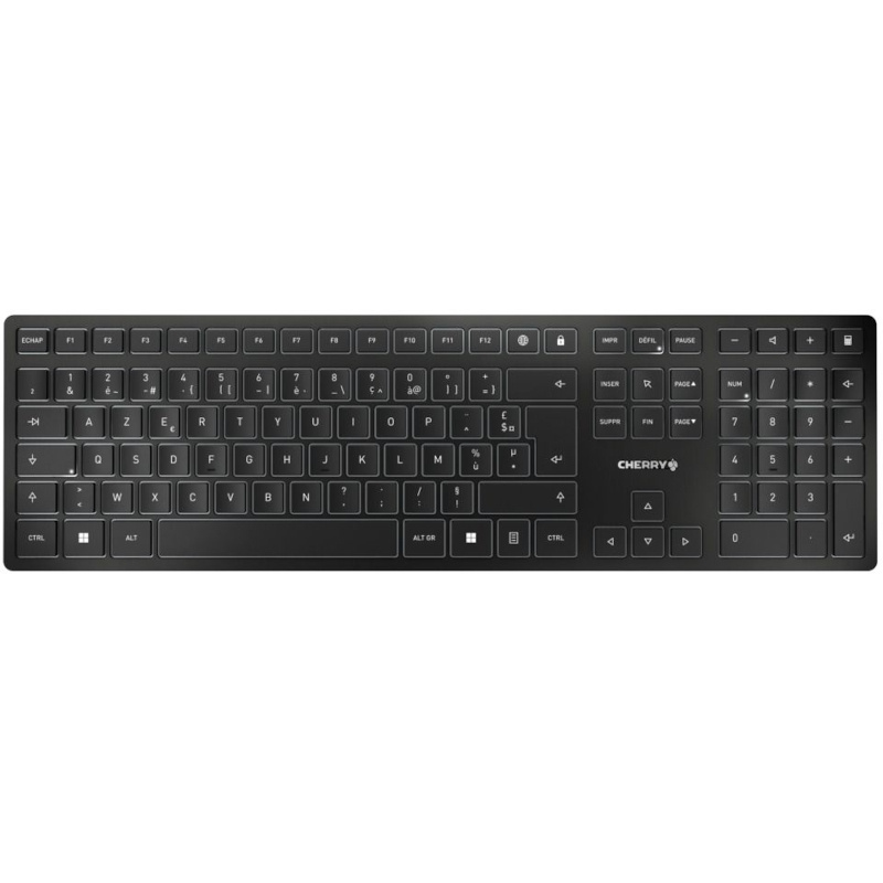 Tastatura Cherry KW 9100 Slim [FR] Black