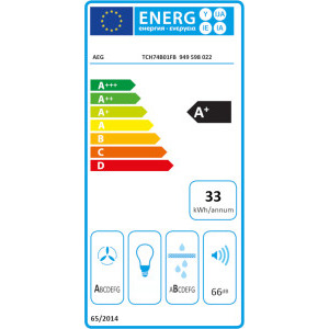 AEG TCH74B01FB, Inductie, 4 zone de gatit, Hota integrata, Bridge, 70 cm, Negru