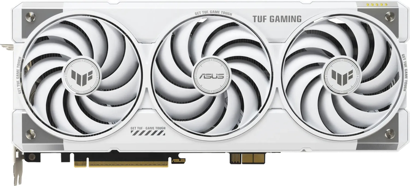 Placa video ASUS GeForce RTX 5070 Ti TUF GAMING BTF White OC Edition 16GB GDDR7 256-bit DLSS 4.0