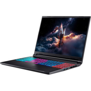 Acer Gaming 16'' Nitro V 16S AI ANV16S-41, WUXGA IPS 180Hz, Procesor AMD Ryzen™ 7 260 (16M Cache, up to 5.1 GHz), 32GB DDR5, 1TB SSD, GeForce RTX 5060 8GB, No OS, Obsidian Black