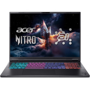 Acer Gaming 18'' Nitro 18 AI AN18-61, WQXGA IPS 165, Procesor AMD Ryzen™ Al 7 350 (16M Cache, up to 5.0 GHz), 32GB DDR5, 1TB + 1TB SSD, GeForce RTX 5070 8GB, No OS, Obsidian Black