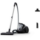 Aspirator Rowenta Compact Power Cyclonic RO3725EA, fara sac, 750W, 1.5L, Negru