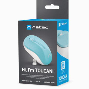 Natec Toucan Wireless Blue-White