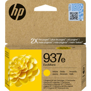 HP Cartus 937e EvoMore Yellow