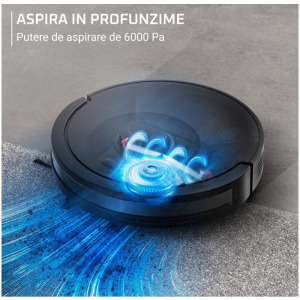 Rowenta X-Plorer Seria 85 RR87C5WH, Li-Ion, 6000Pa, 0.26L, Negru