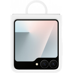 Samsung Protectie pentru spate Silicone White pentru Galaxy Flip7