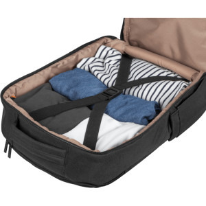 Natec Rucsac laptop Camel Lite, 15.6 inch, 19L, 3 compartimente, cabin sized, colectia Travel, Negru