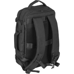 Natec Rucsac laptop Camel Lite, 15.6 inch, 19L, 3 compartimente, cabin sized, colectia Travel, Negru