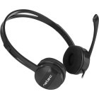 Casti Natec On-Ear, Canary Go cu microfon Black