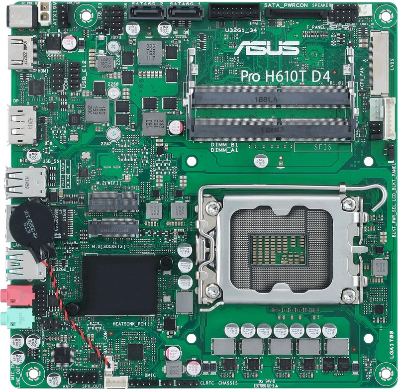 Placa de baza ASUS PRO H610T D4-CSM