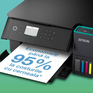 Epson EcoTank L6360, InkJet CISS, Color, Format A4, Duplex, Retea, Wi-Fi