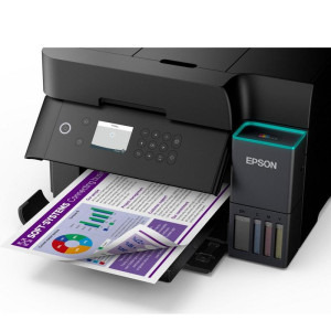 Epson EcoTank L6370, InkJet CISS, Color, Format A4, Duplex, Retea, Wi-Fi