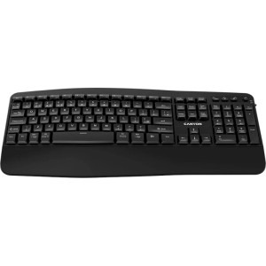 Tastatura Canyon HKB-W6 Wireless Ergonomic Black