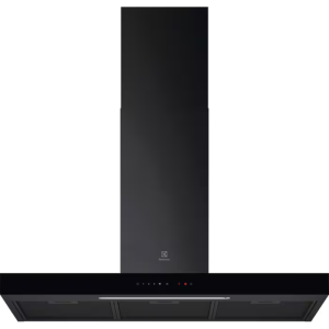 Hota Electrolux decorativa LFT819K, Putere de absorbtie 730 m3/h, 4 trepte, ExtractionTech Pro, Hob2Hood, Breeze, 90 cm, Clasa A, Negru