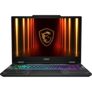 MSI Gaming 15.6'' Cyborg 15 B2RWEKG, FHD 144Hz, Procesor Intel® Core™ 5 210H (12M Cache, up to 4.80 GHz), 16GB DDR5, 512GB SSD, GeForce RTX 5050 8GB, Free DOS, Translucent Black