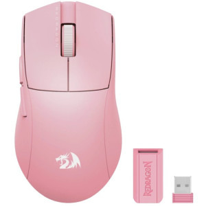 Mouse Gaming Redragon King Lite 1K Wireless BT, Pink