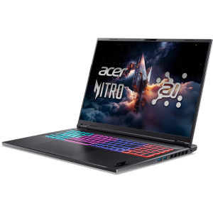Acer Gaming 18'' Nitro 18 AI AN18-61, WQXGA IPS 165, Procesor AMD Ryzen™ Al 7 350 (16M Cache, up to 5.0 GHz), 16GB DDR5, 1TB SSD, GeForce RTX 5060 8GB, No OS, Obsidian Black