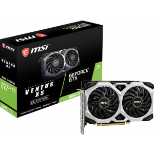Placa video MSI GeForce GTX 1660 Ti VENTUS XS OC 6GB GDDR6 192-bit