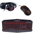 Redragon Harpe + Phoenix + Siren Black