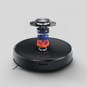 Roborock S6 Black, Li-Ion 14V 5200mAh, 2000Pa, 0.48L, Negru