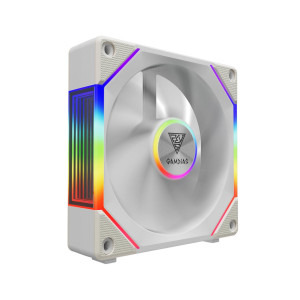 Gamdias Aeolus P2 1203 White 120mm ARGB Three Fan Pack