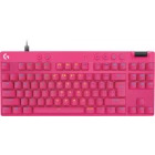 Tastatura Gaming Logitech G PRO X TKL Rapid Pink Magnetic Analog Switch Mecanica