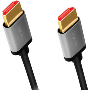 Logilink HDMI Male - HDMI Male, v2.1, 2m, negru-gri