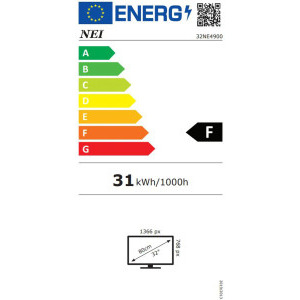 Nei Smart TV 32NE4900 Seria NE4900 80cm negru HD Ready