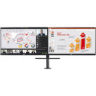 Monitor LED LG Ergo Dual 27QP88DP-BS 27 inch QHD IPS 5 ms 75 Hz USB-C HDR FreeSync