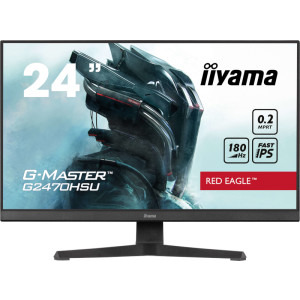 Monitor LED IIyama Gaming Red Eagle G-MASTER G2470HSU-B6 23.8 inch FHD IPS 0.2 ms 180 Hz