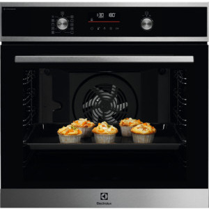 Electrolux EOD6P66X, Electric, 72 L, Autocuratare pirolitica, SteamBake, Grill, Timer, Clasa A+, Inox