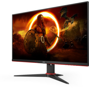 Monitor LED AOC Gaming 24G2SPAE/BK 23.8 inch FHD IPS 1 ms 165 Hz