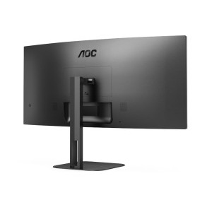 AOC CU34V5C/BK Curbat 34 inch UWQHD VA 1 ms 100 Hz USB-C FreeSync