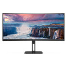Monitor LED AOC CU34V5C/BK Curbat 34 inch UWQHD VA 1 ms 100 Hz USB-C FreeSync