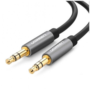 Ugreen AV119, Jack 3.5 mm Male - Jack 3.5 mm Male, 5m, negru-gri