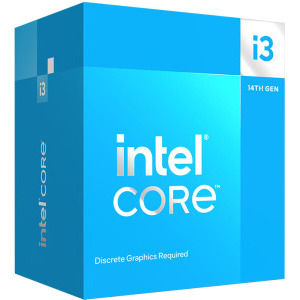 Procesor Intel Raptor Lake Refresh, Core i3 14100F 3.5GHz box - PC