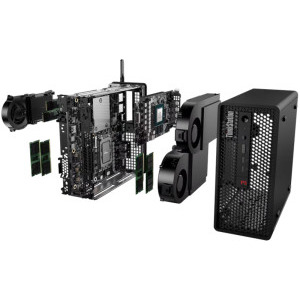 Lenovo ThinkStation P3 Ultra, Intel i9-14900 2.0GHz, 64GB RAM, 1TB SSD, RTX A2000 12GB, Windows 11 Pro