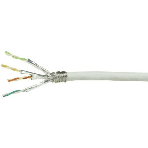 Cablu retea Logilink CAT6 Stranded Cable S/FTP 100 m White